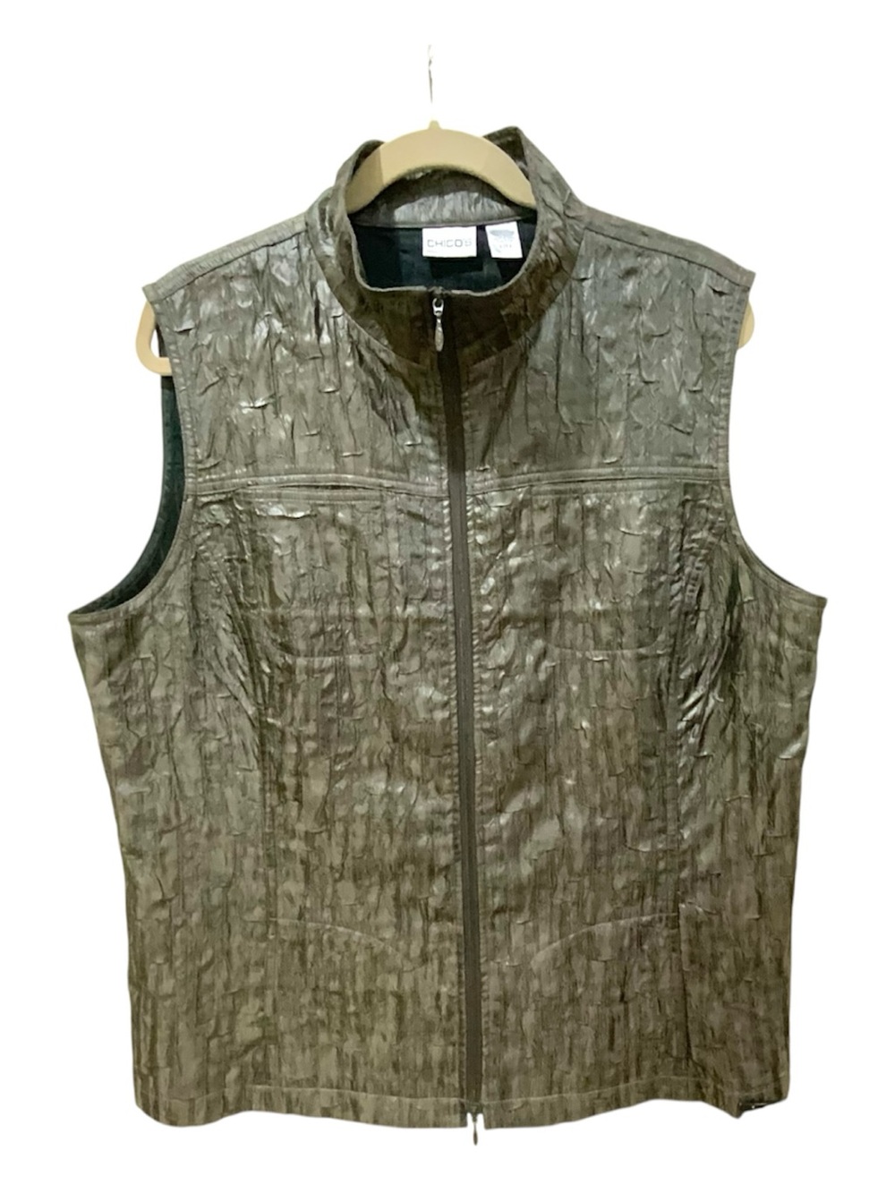 Chico’s Pewter Vest